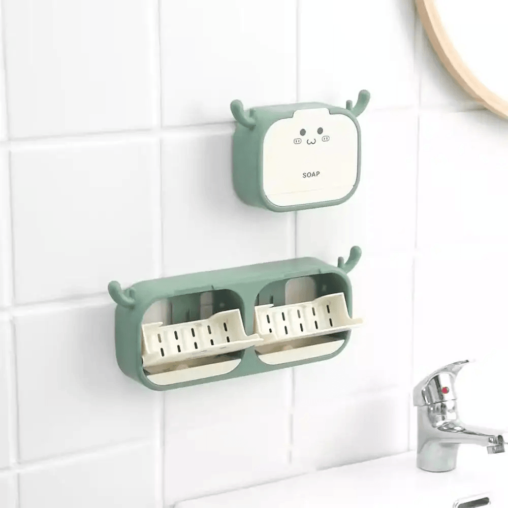 Double Wall Mounted Soap Holder